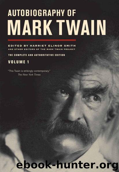 Autobiography of Mark Twain by unknow