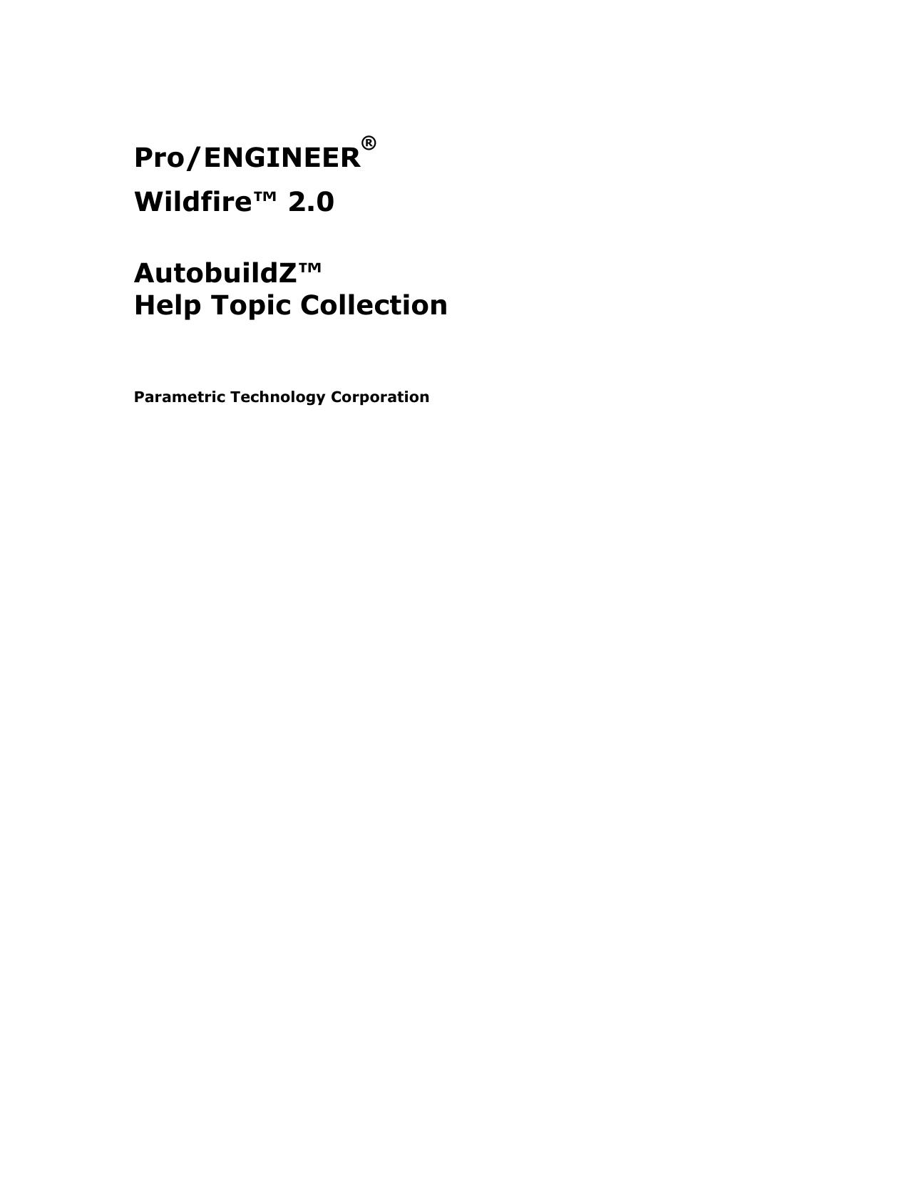 AutobuildZ Help Topic Collection by Unknown