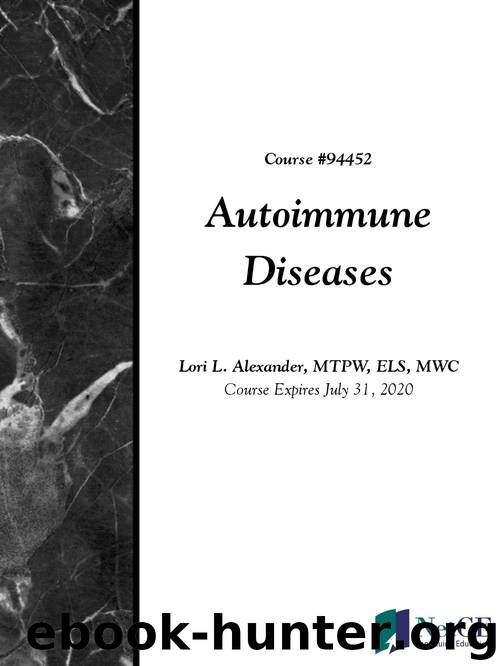 Autoimmune Diseases by NetCE & Lori Alexander