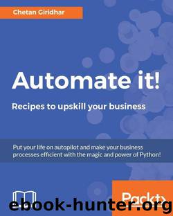 Automate it! by Chetan Giridhar