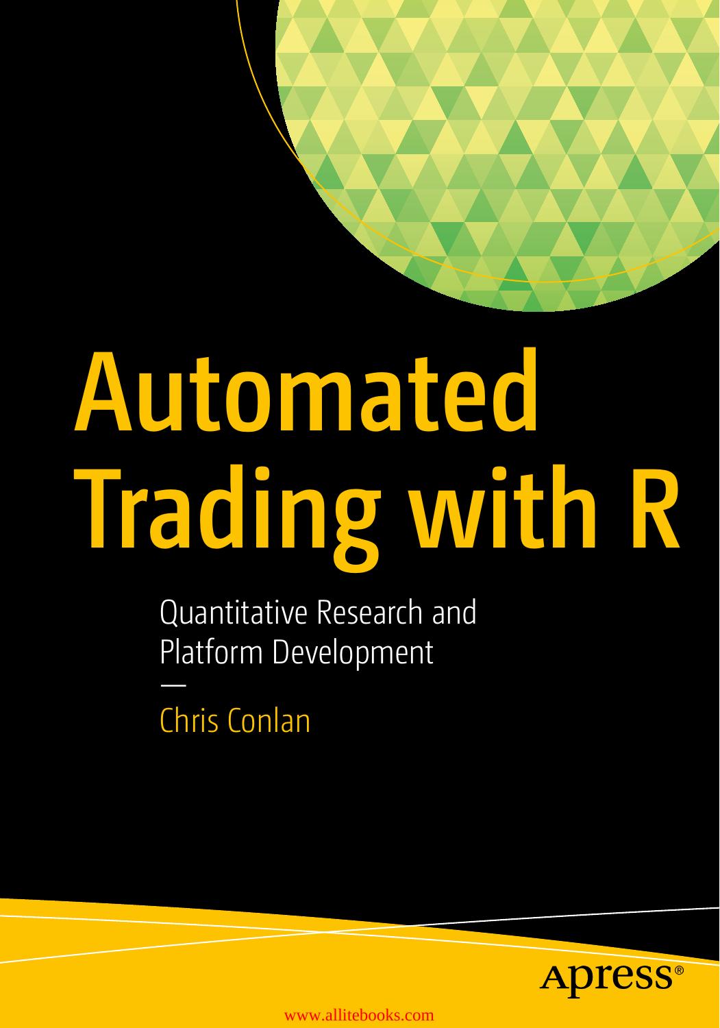 Automated Trading with R by Chris Conlan