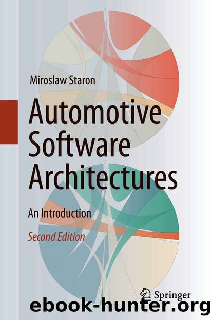 Automotive Software Architectures by Miroslaw Staron