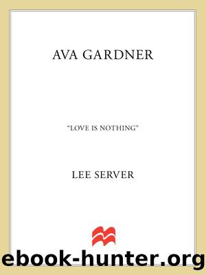 Ava Gardner by Lee Server