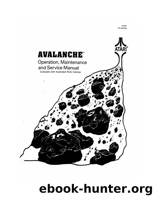 Avalanche, by Atari (1978) by Unknown