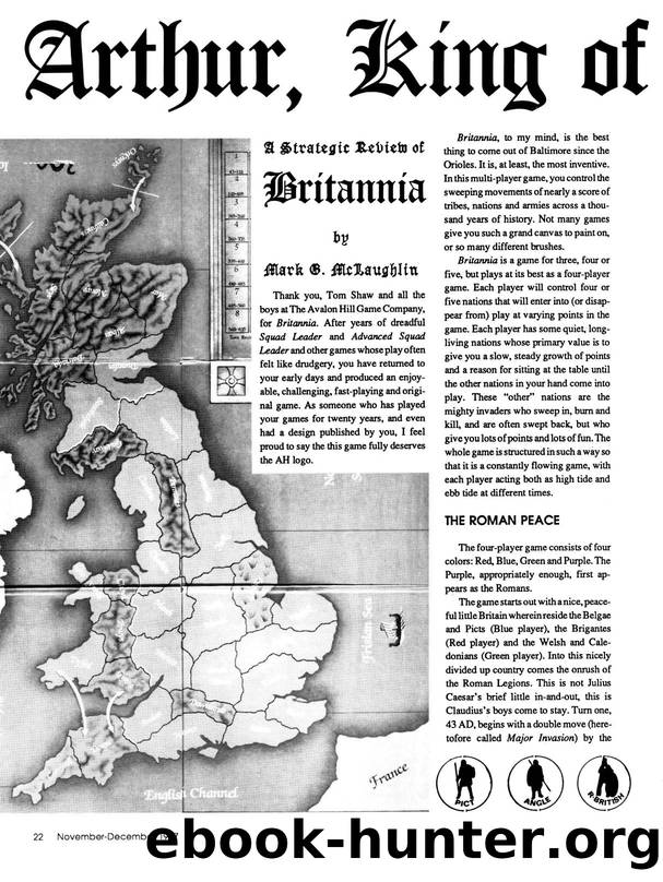 Avalon Hill - Britannia by Arthur King of Who (article)