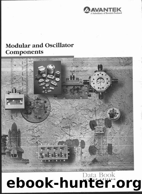 Avantek Modular and Oscillator Components 2nd ed by Unknown