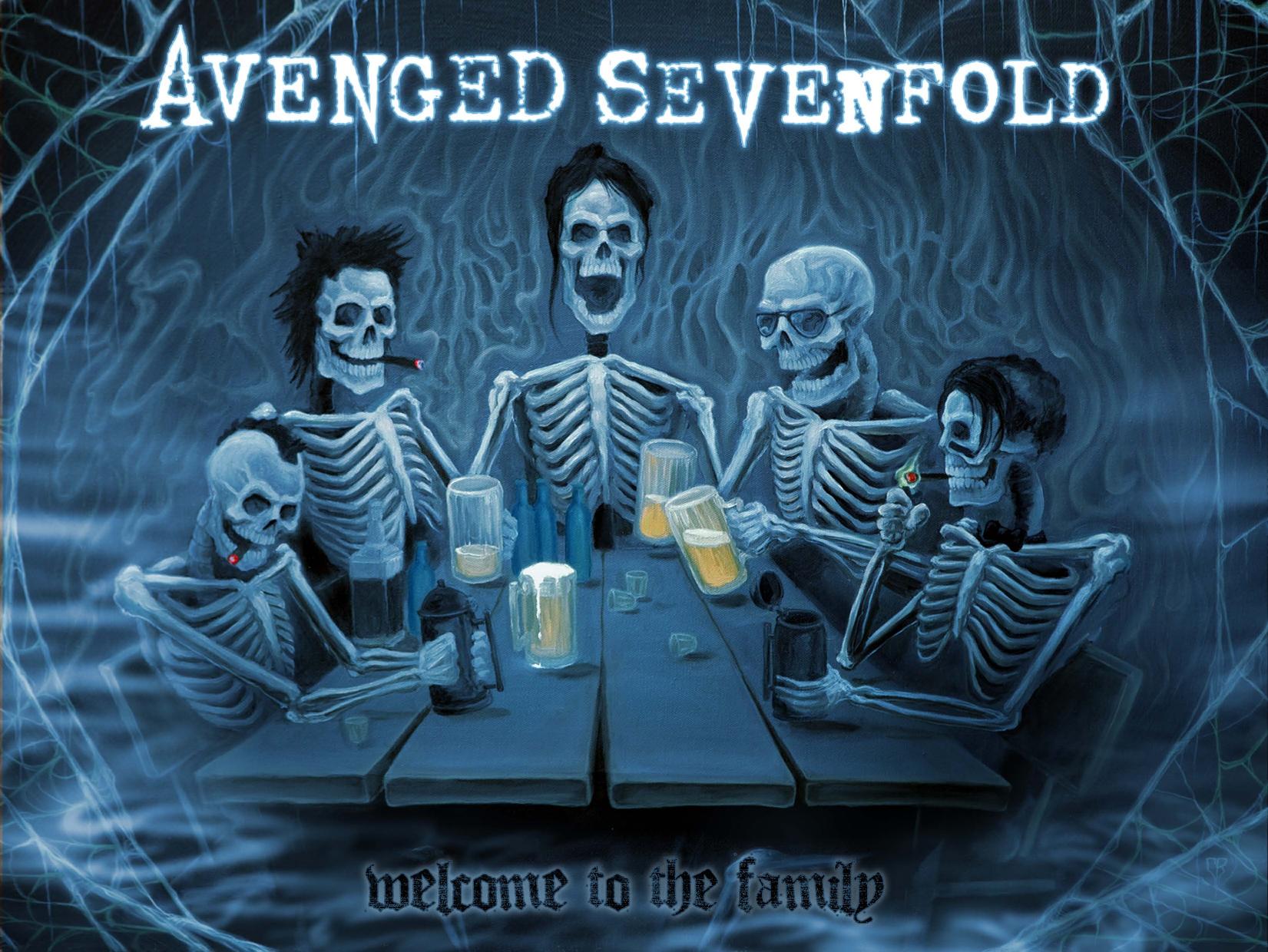 Avenged Sevenfold - Digital Booklet by Welcome To The Family