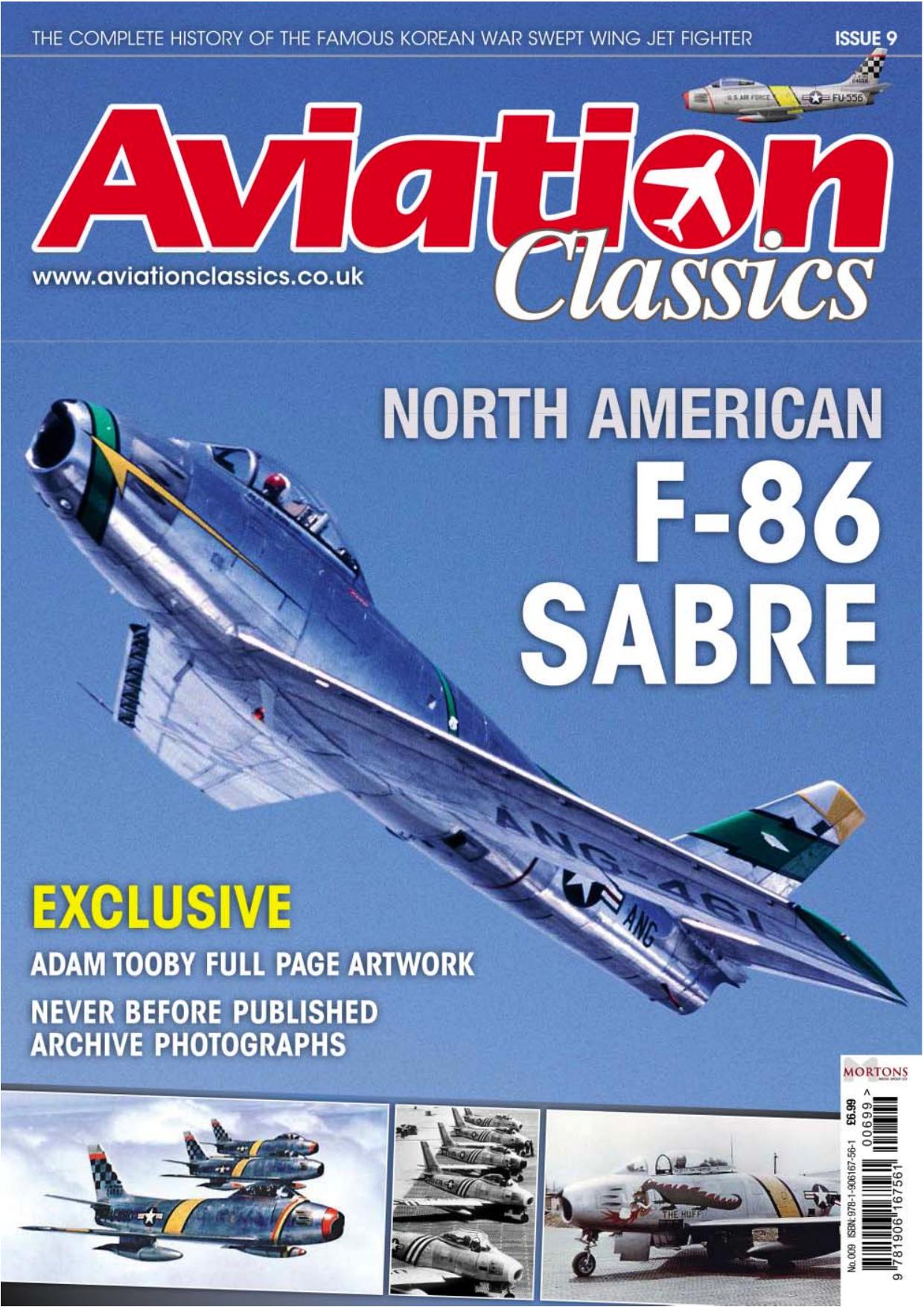 Aviation Classics 9: North American F-86 Sabre by Unknow