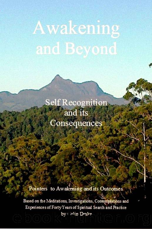 Awakening and Beyond: Self Recognition and its Consequences by Colin Drake