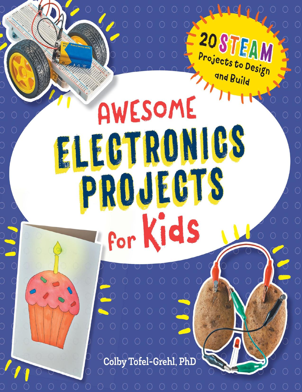 Awesome Electronics Projects for Kids: 20 STEAM Projects to Design and Build by Tofel-Grehl PhD Colby