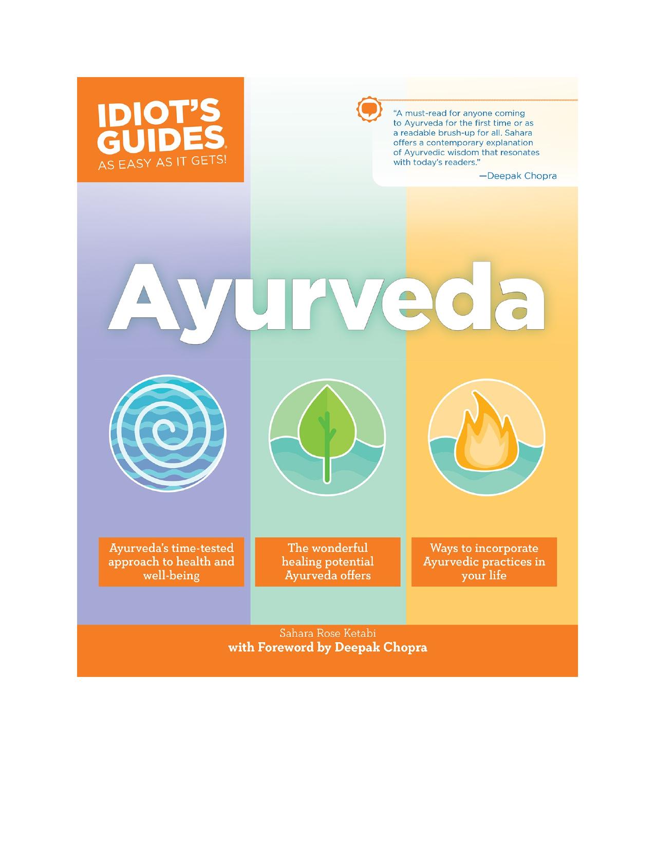 Ayurveda by Sahara Rose Ketabi