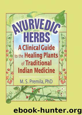 Ayurvedic Herbs by Premila M. S