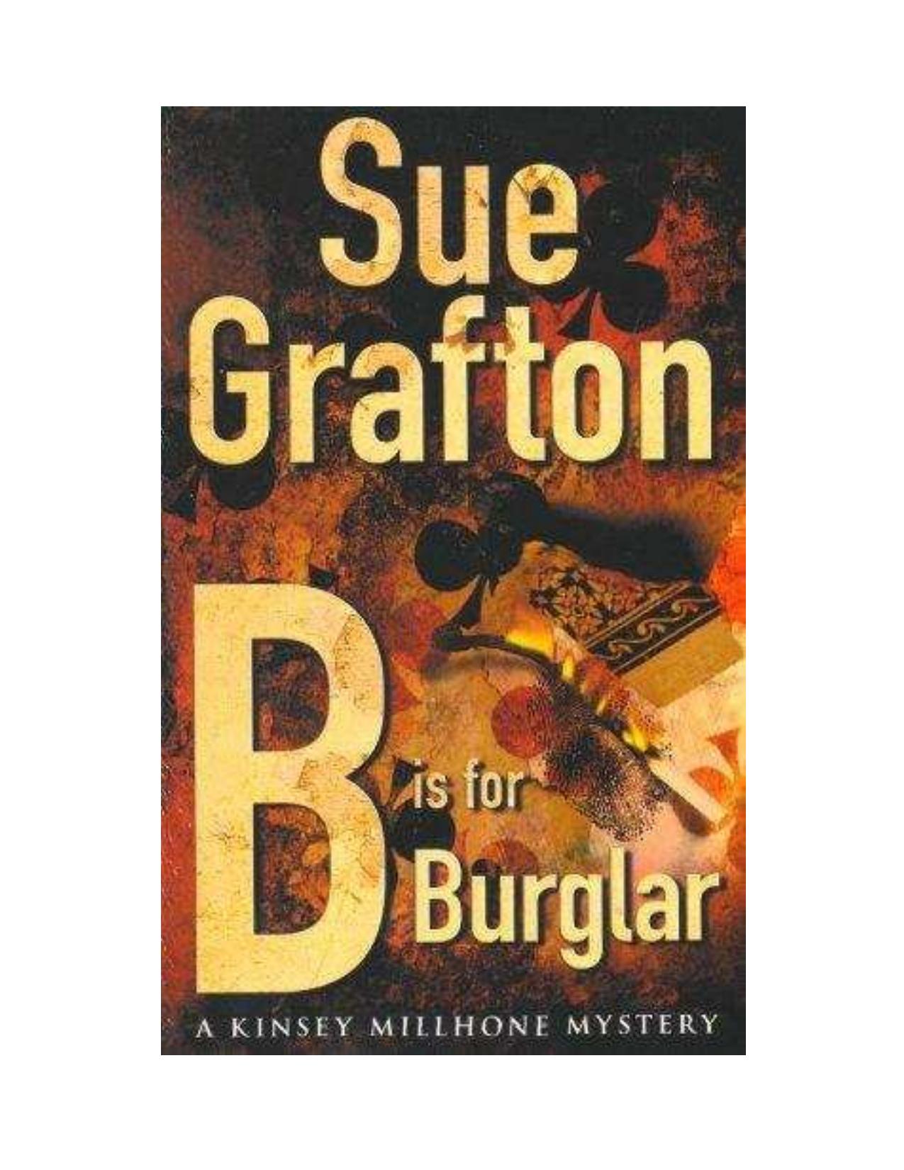 B is for Burglar by Sue Grafton