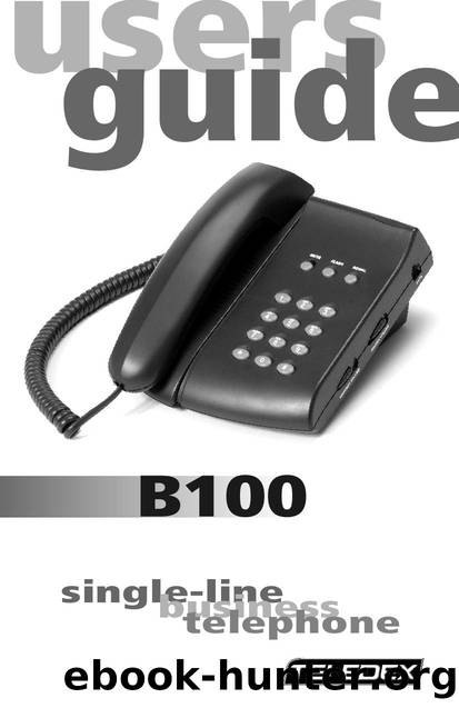 B100 User Guide by Unknown