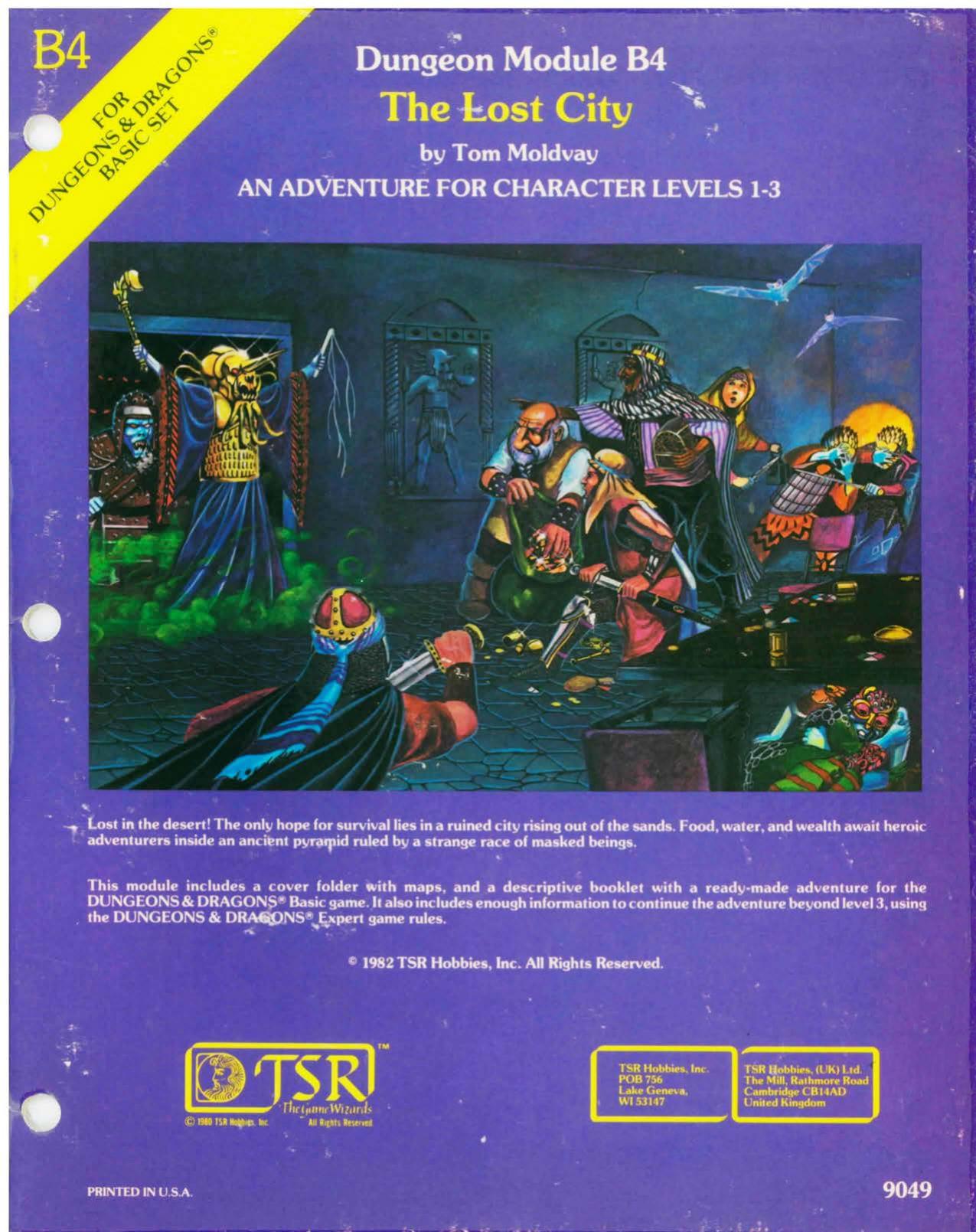 B4 - The Lost City (Complete Maps) by Zoid
