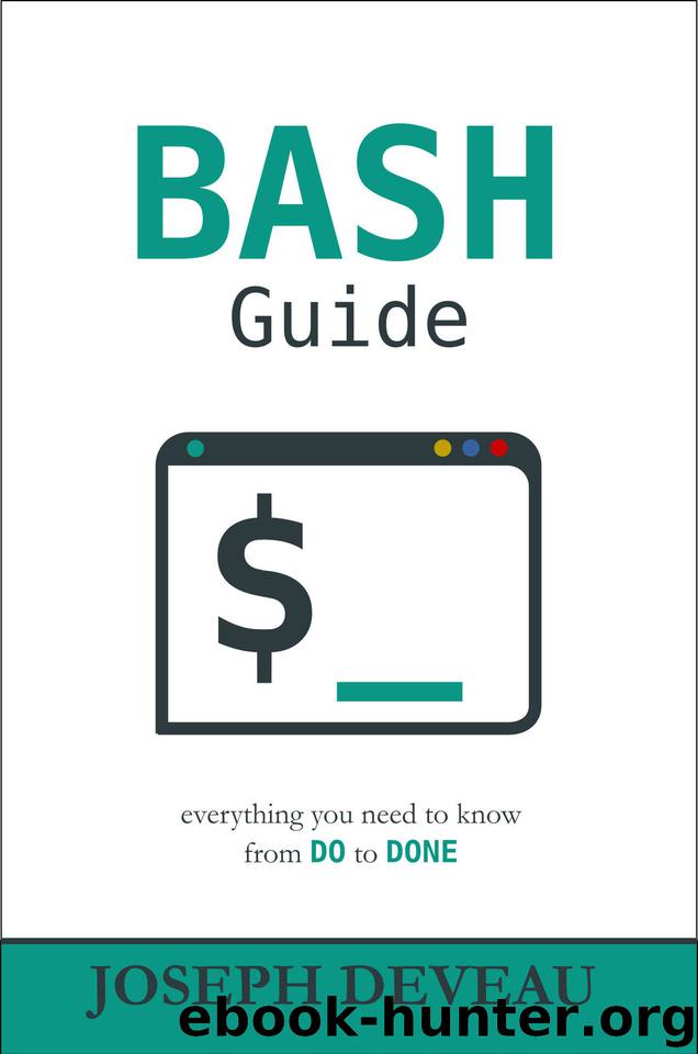 BASH Guide by DeVeau Joseph
