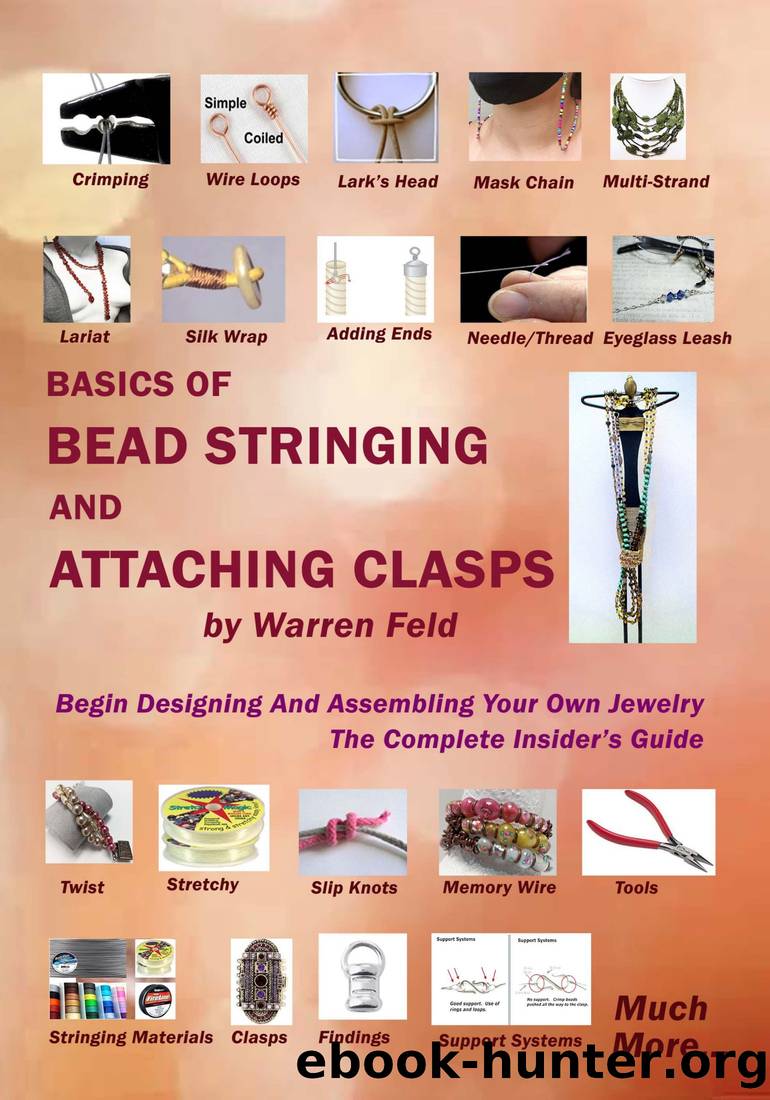 BASICS OF BEAD STRINGING AND ATTACHING CLASPS by Warren Feld
