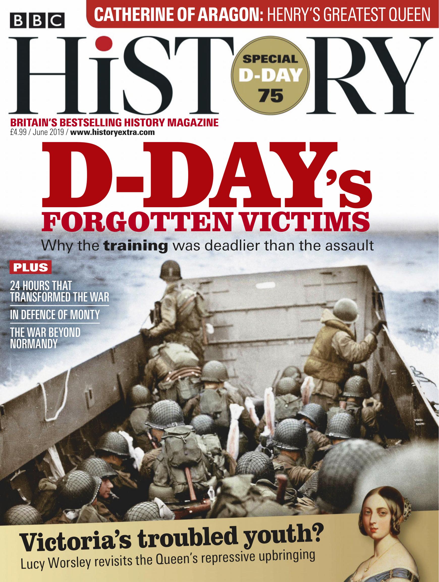 BBC History Magazine UK by June 2019