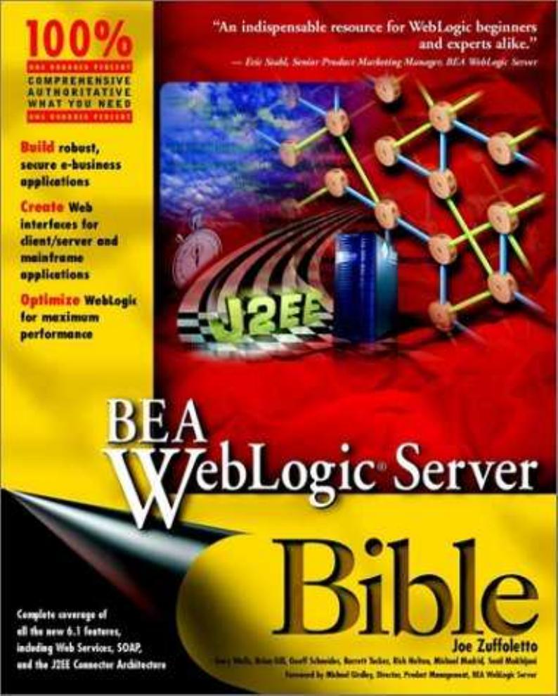 BEA WebLogic Server Bible by unknow