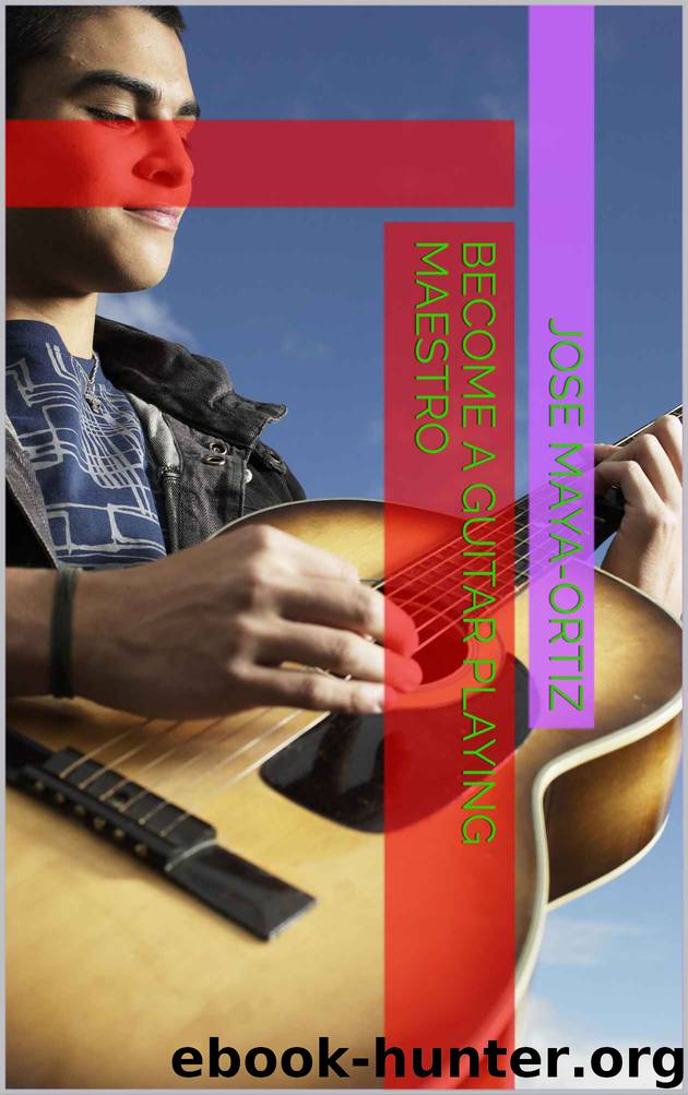 BECOME A GUITAR PLAYING MAESTRO by Jose Maya-Ortiz