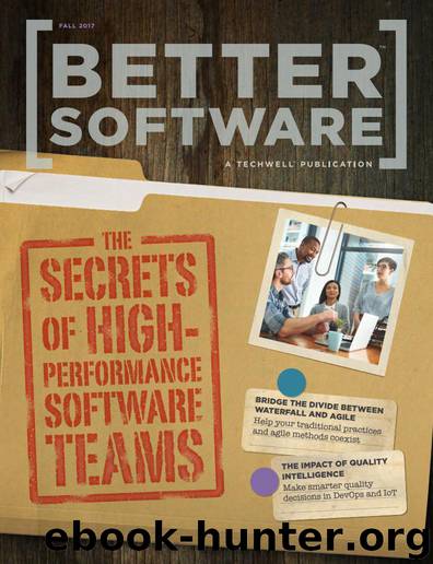 BETTER SOFTWARE: THE SECRETS OF HIGH PERFORMANCE SOFTWARE by Ken Maxwell
