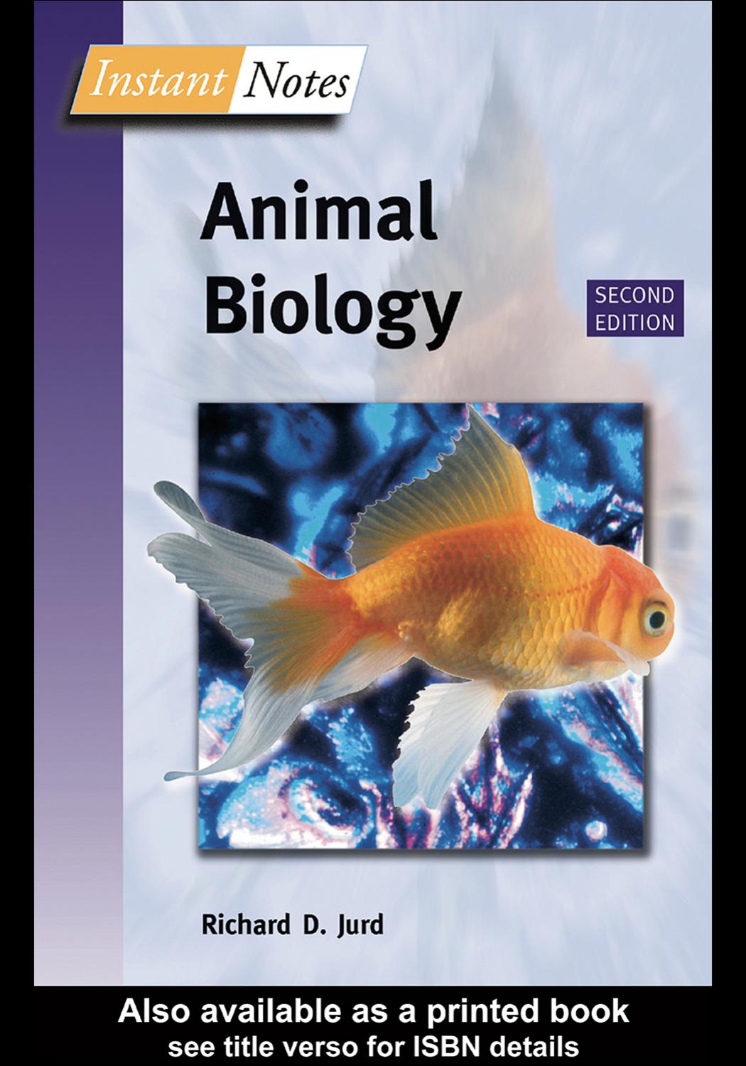 BIOS Instant Notes in Animal Biology by Unknow