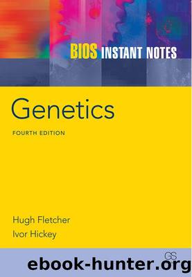 BIOS Instant Notes in Genetics by Fletcher Hugh & Hickey Ivor