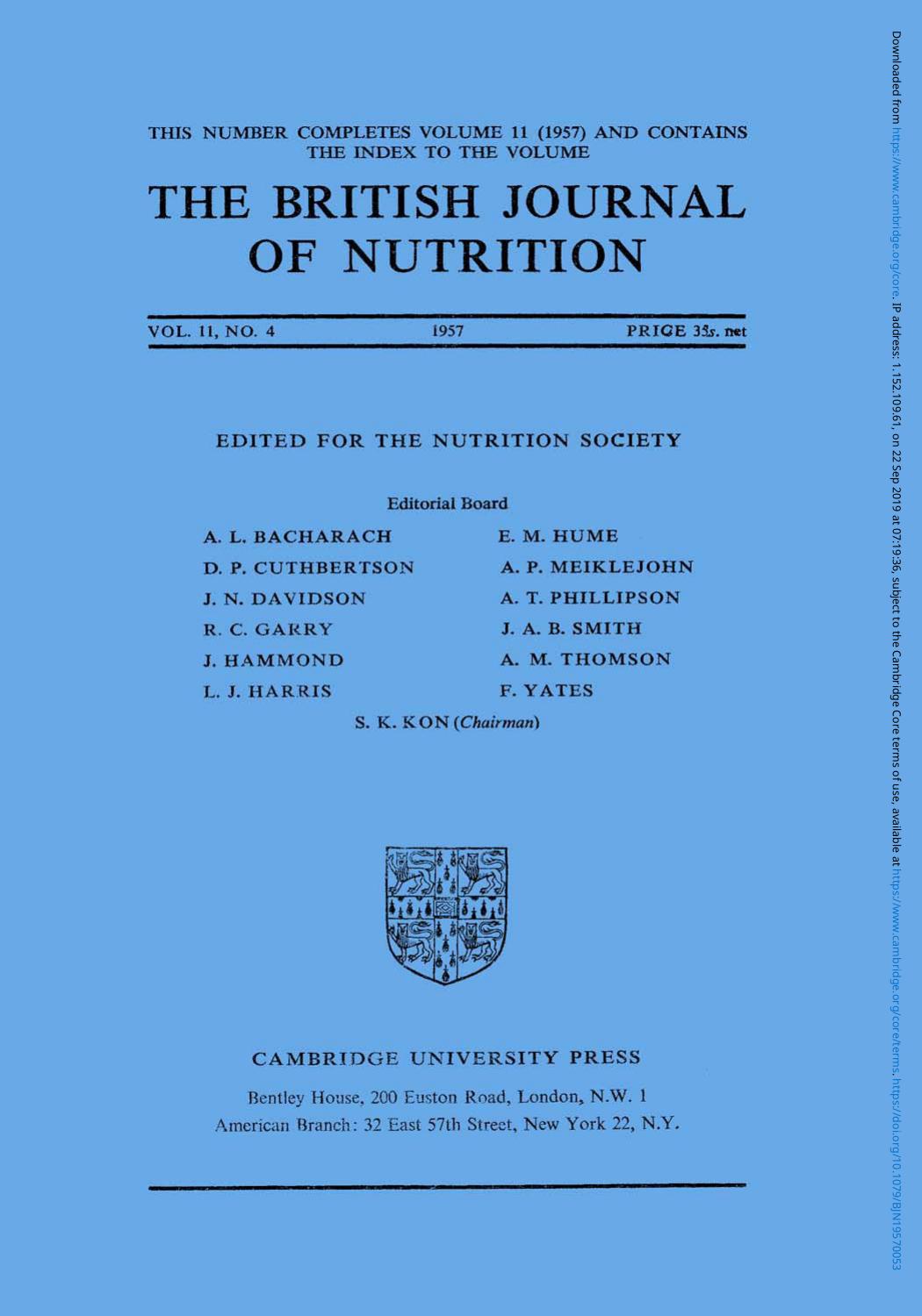 BJN volume 11 issue 4 Cover and Front matter by Unknown