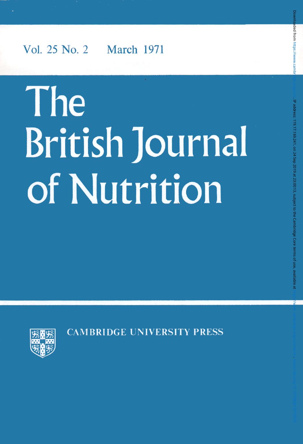 BJN volume 25 issue 2 Cover and Front matter by Unknown