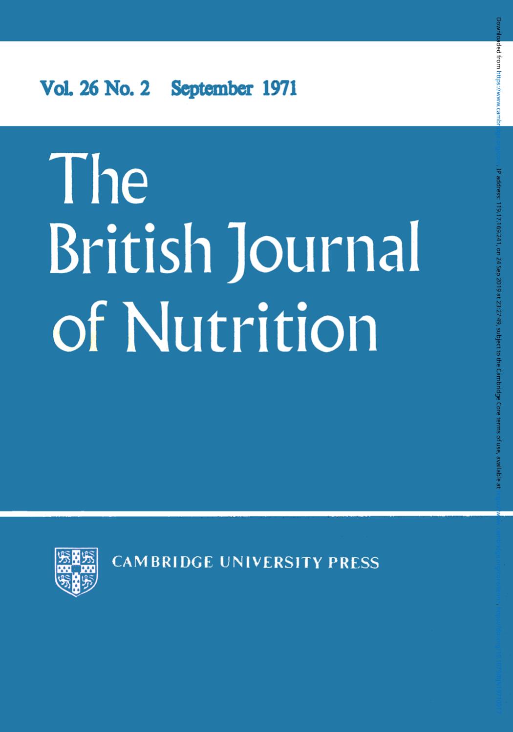 BJN volume 26 issue 2 Cover and Front matter by Unknown