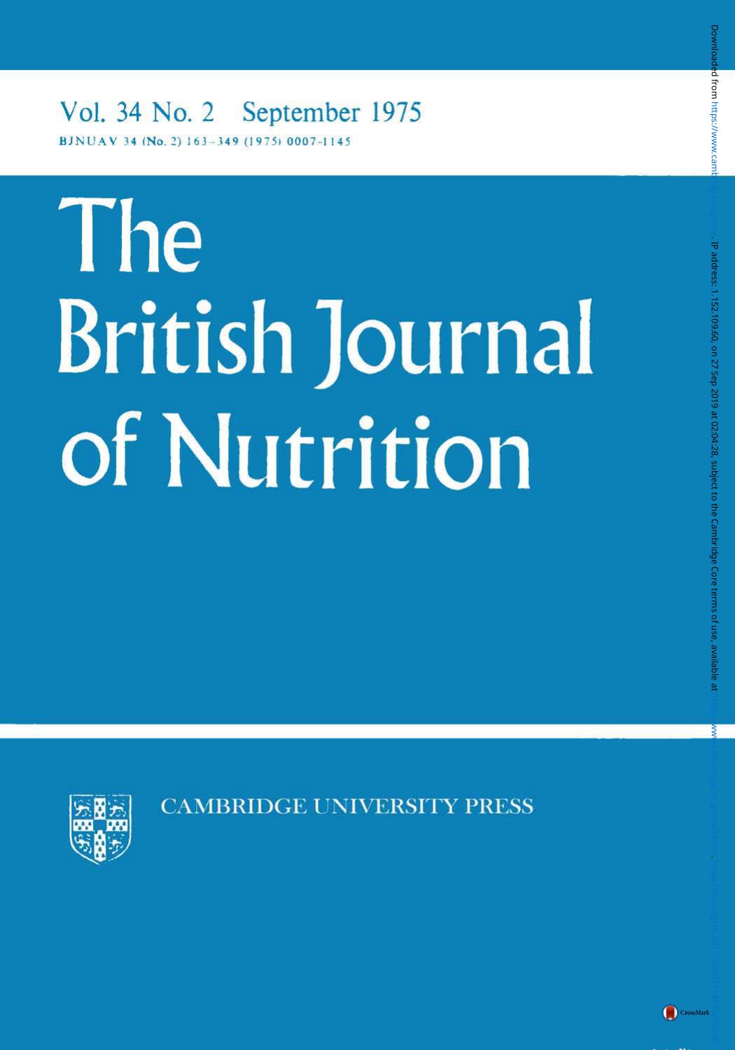 BJN volume 34 issue 2 Cover and Front matter by Unknown