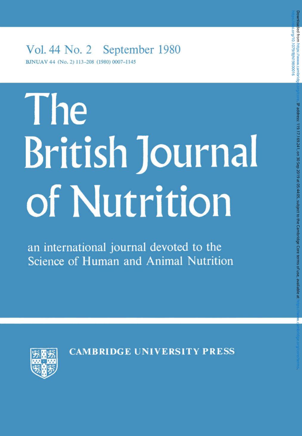BJN volume 44 issue 2 Cover and Front matter by Unknown