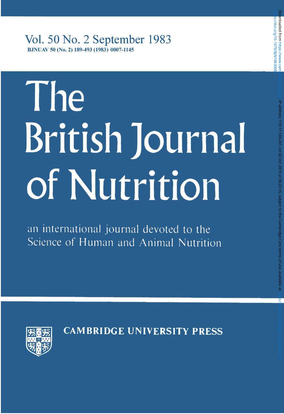 BJN volume 50 issue 2 Cover and Front matter by Unknown