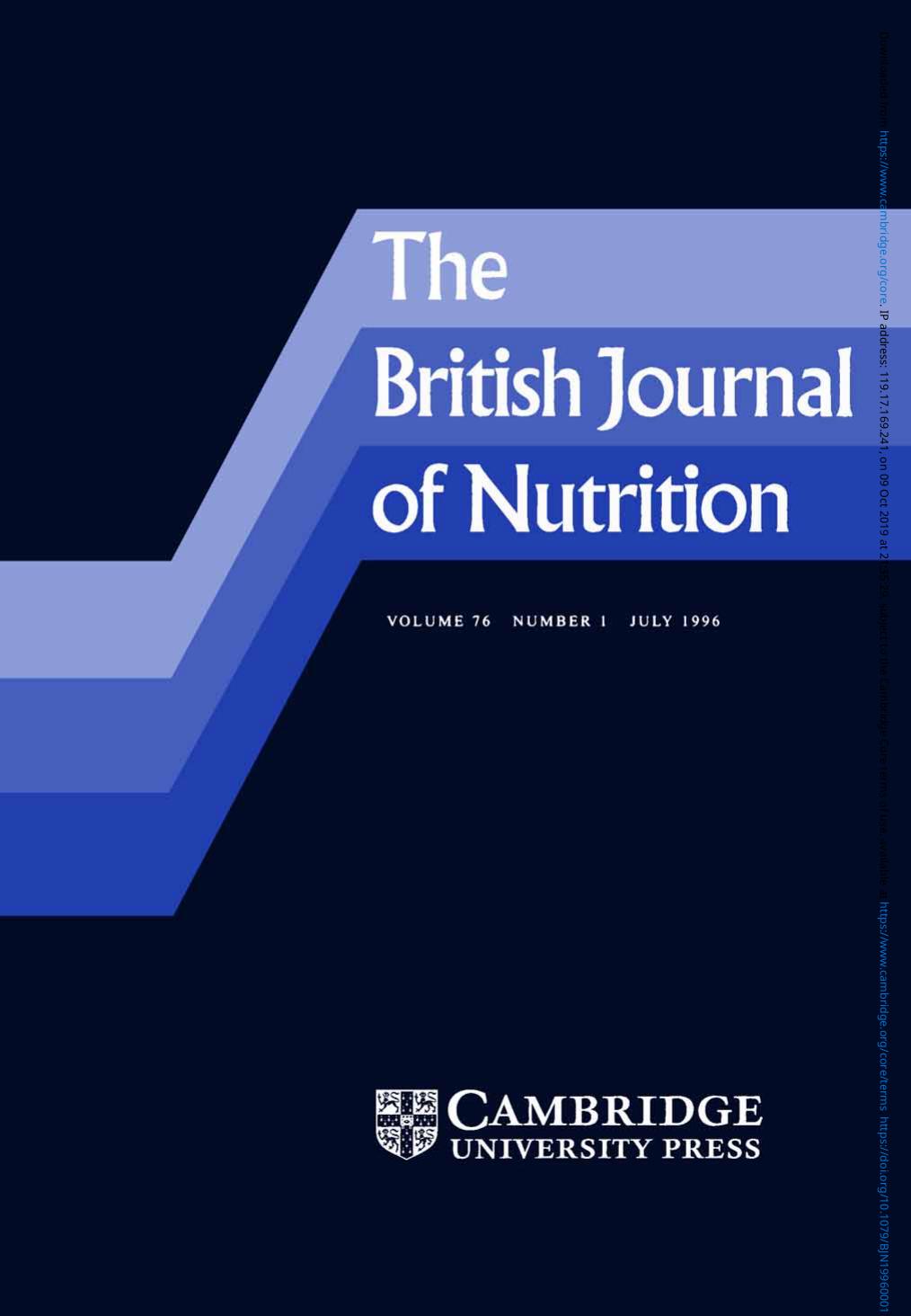 BJN volume 76 issue 1 Cover and Front matter by Unknown