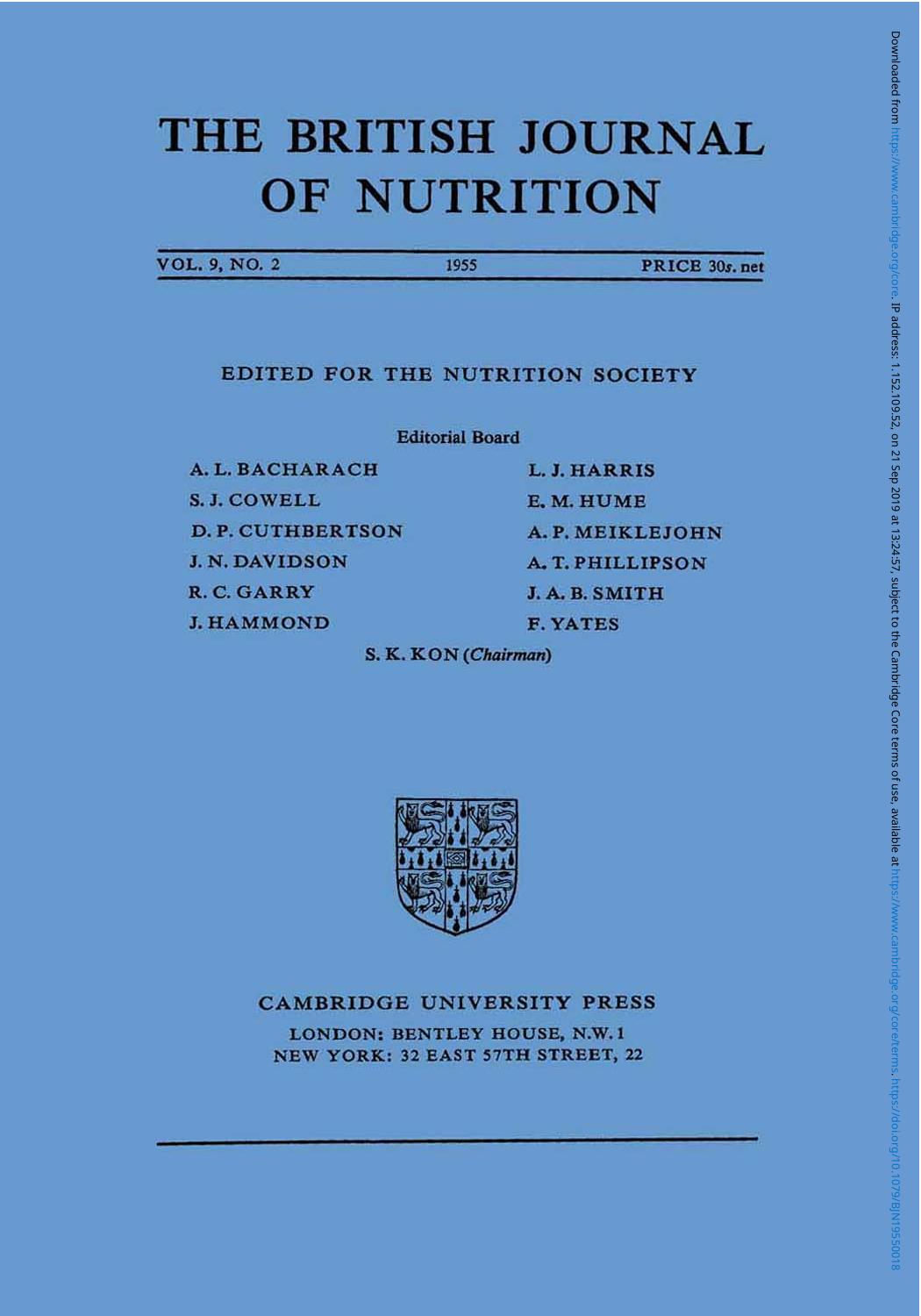 BJN volume 9 issue 2 Cover and Front matter by Unknown