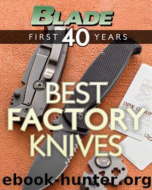 BLADE's Best Factory Knives by Blade Editors
