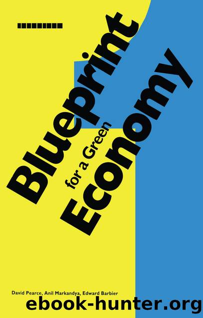 BLUEPRINT FOR A GREEN ECONOMY by David Pearce Anil Markandya & Edward B. Barbier