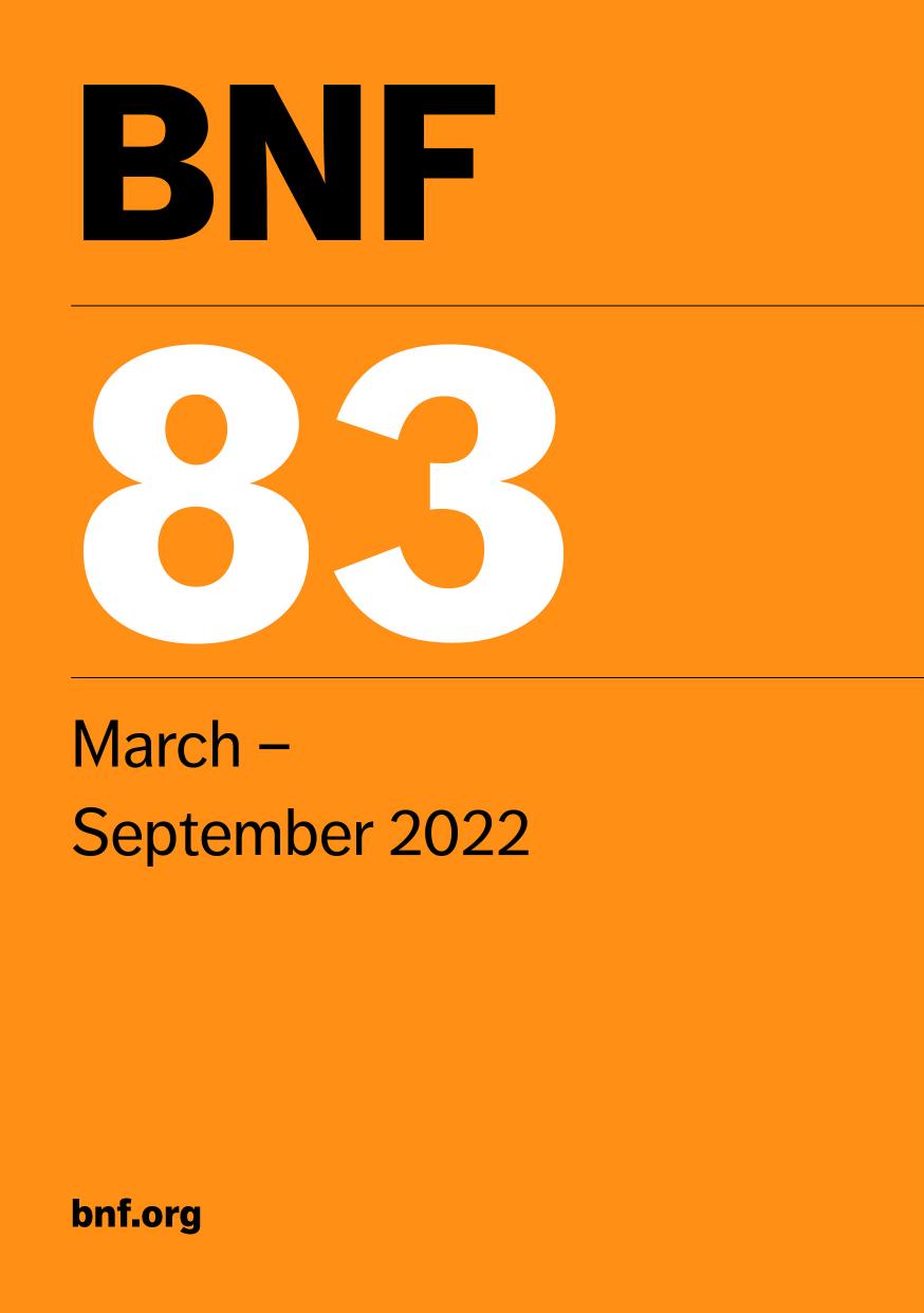 BNF 83 (British National Formulary) March 2022 by Joint Formulary Committee