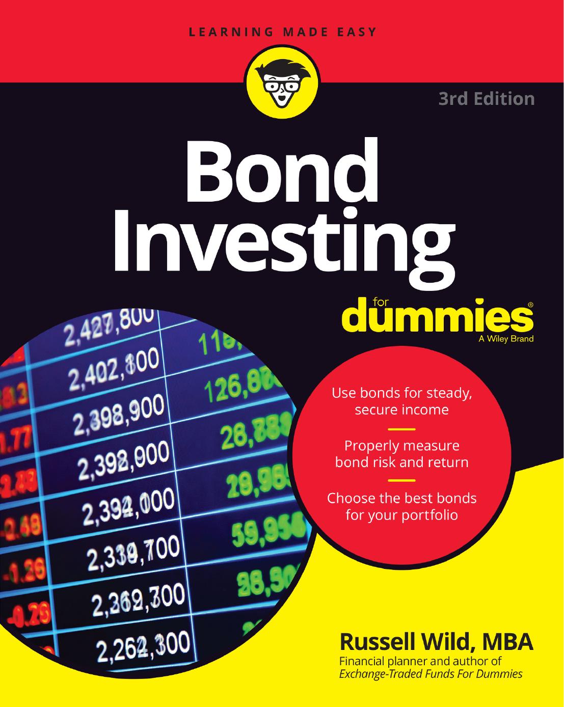 BOND INVESTING FOR DUMMIES by RUSSELL WILD