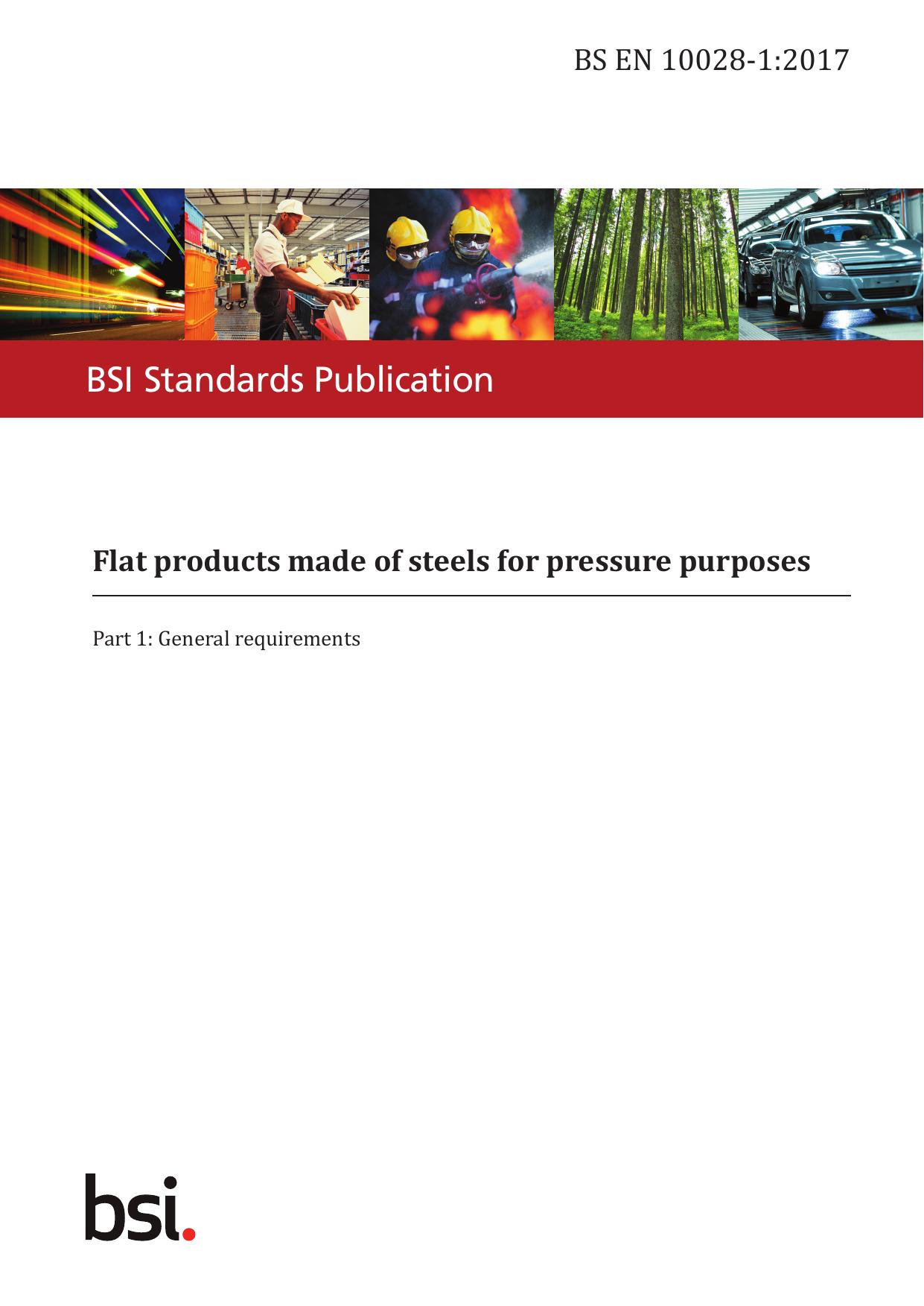 BS EN 10028-1:2017 by The British Standards Institution