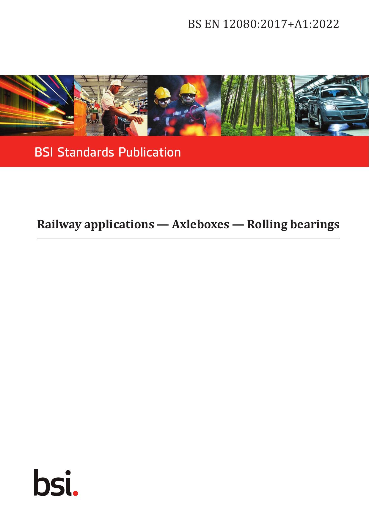 BS EN 12080:2017+A1:2022 by The British Standards Institution