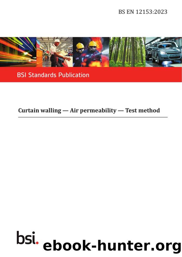 BS EN 12153:2023 by The British Standards Institution