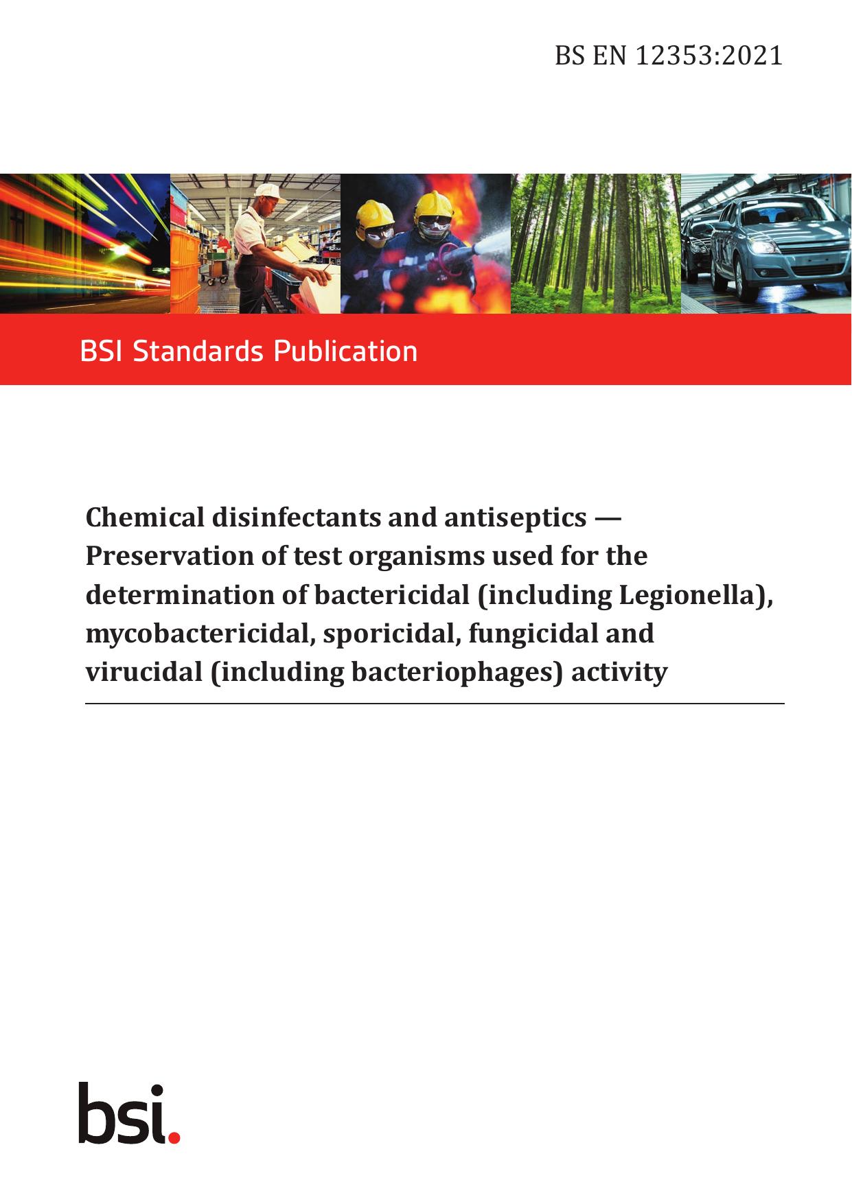 BS EN 12353:2021 by The British Standards Institution