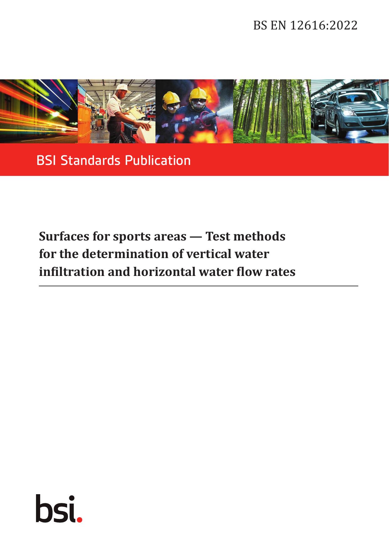 BS EN 12616:2022 by The British Standards Institution