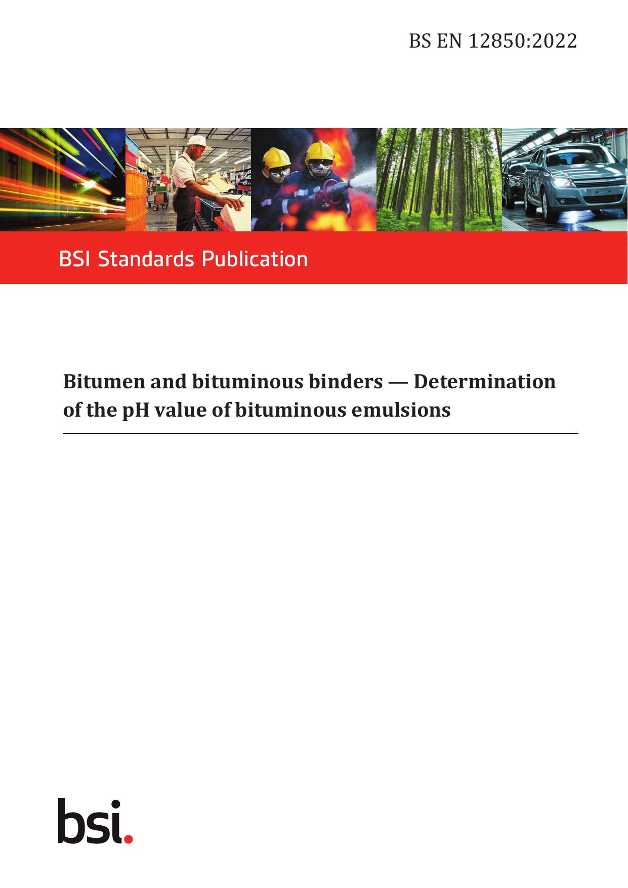 BS EN 12850:2022 by The British Standards Institution