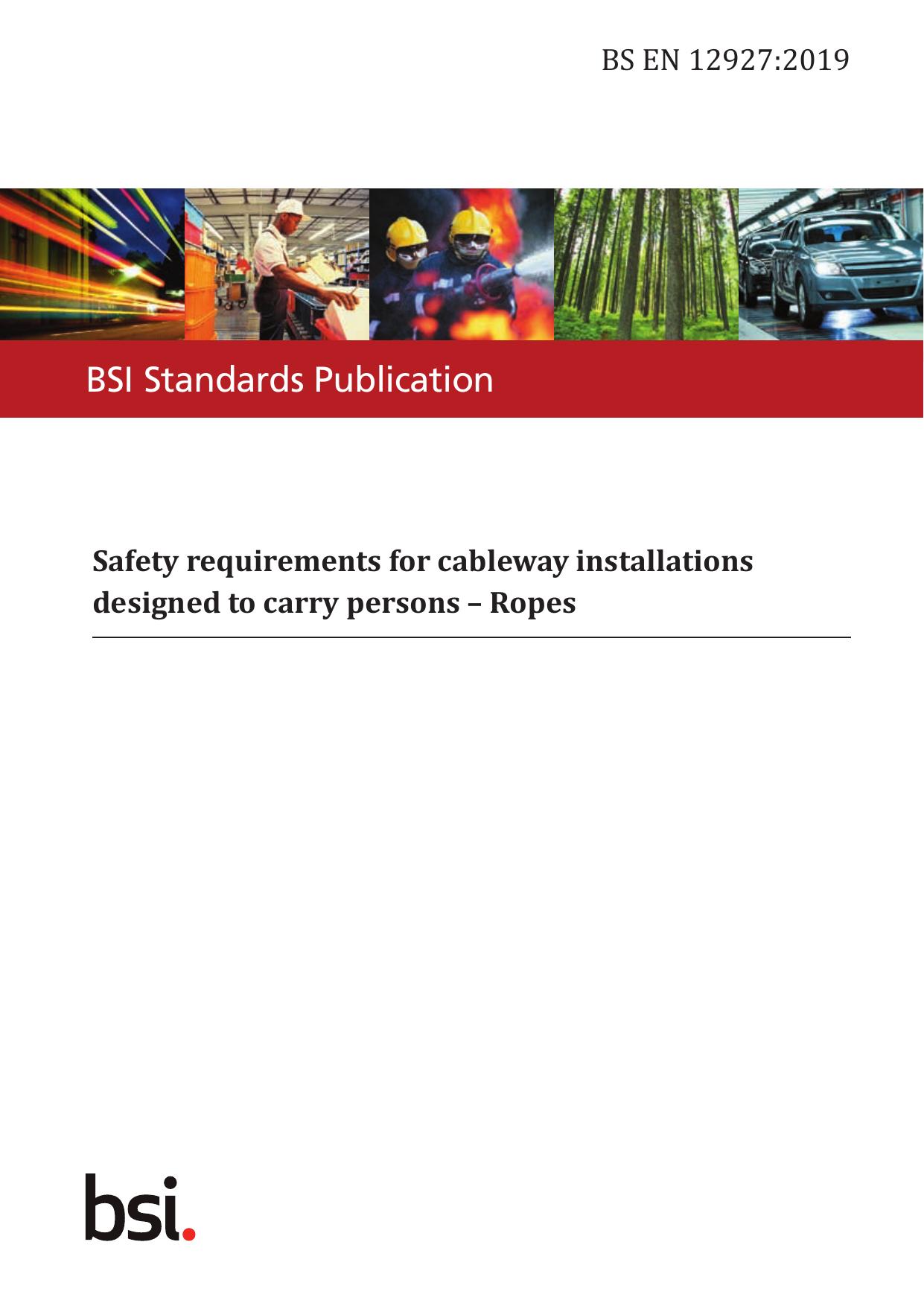 BS EN 12927:2019 by The British Standards Institution