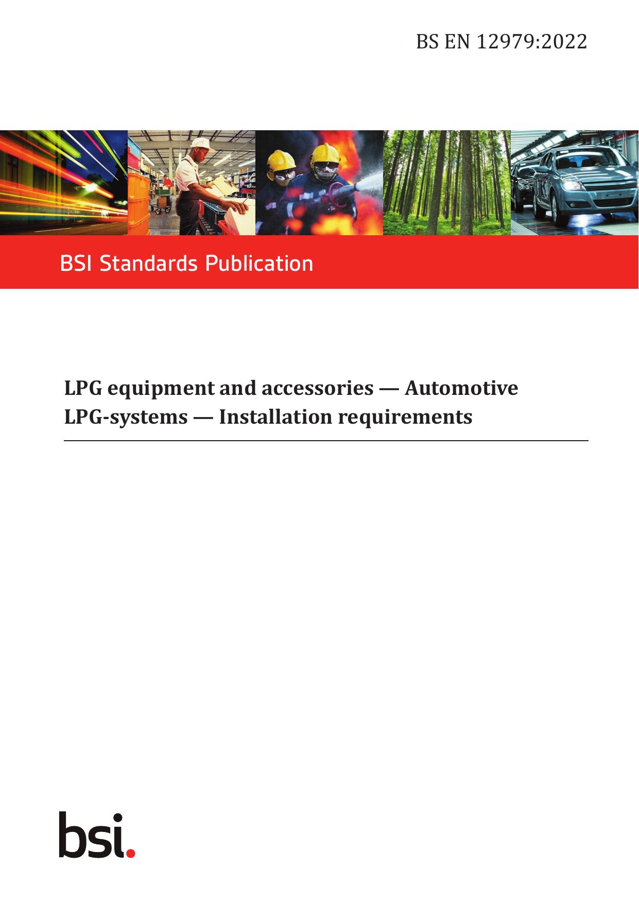 BS EN 12979:2022 by The British Standards Institution