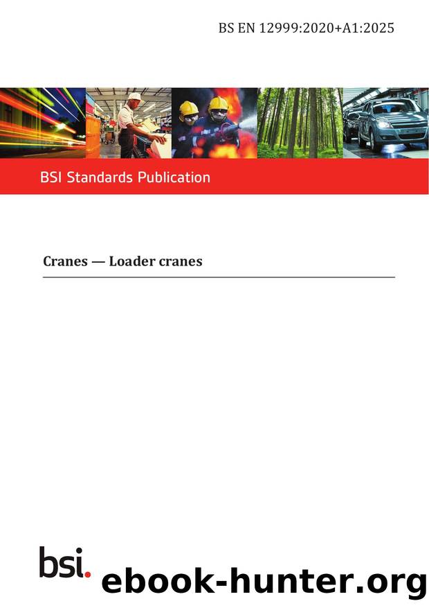 BS EN 12999:2020+A1:2025 by The British Standards Institution