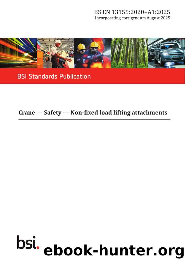 BS EN 13155:2020+A1:2025 by The British Standards Institution
