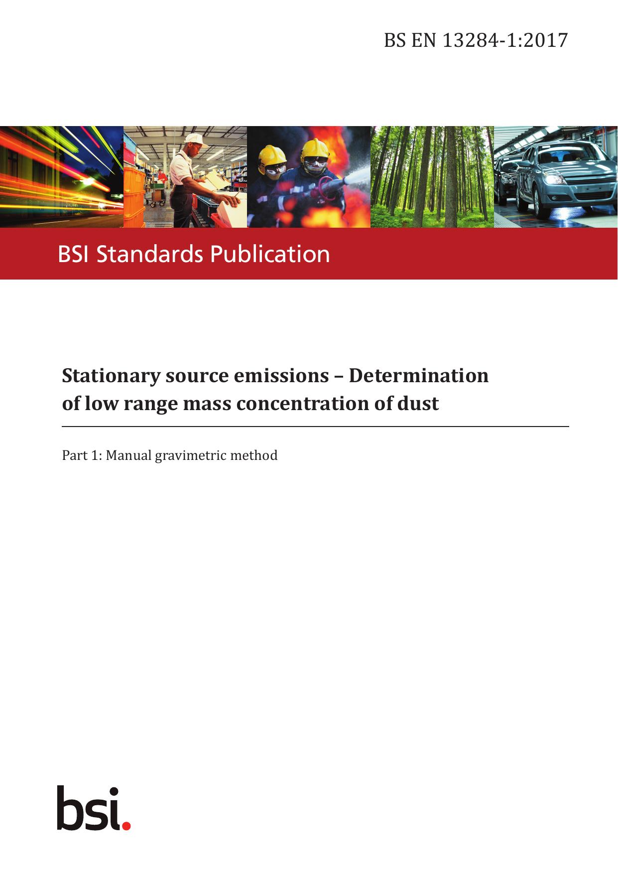 BS EN 13284-1:2017 by The British Standards Institution